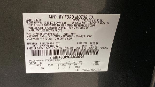 Used 2016 Ford Flex SEL AWD/4WD image 28