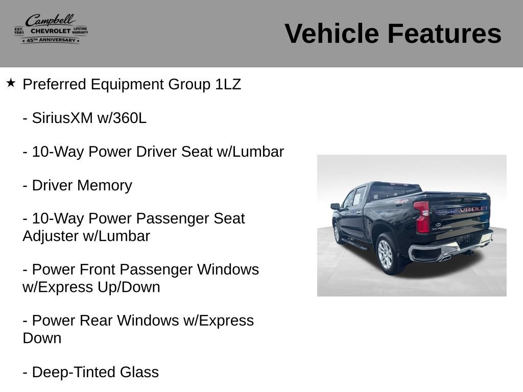 Used 2023 Chevrolet Silverado 1500 LTZ w/ LTZ Convenience Package II AWD/4WD image 5