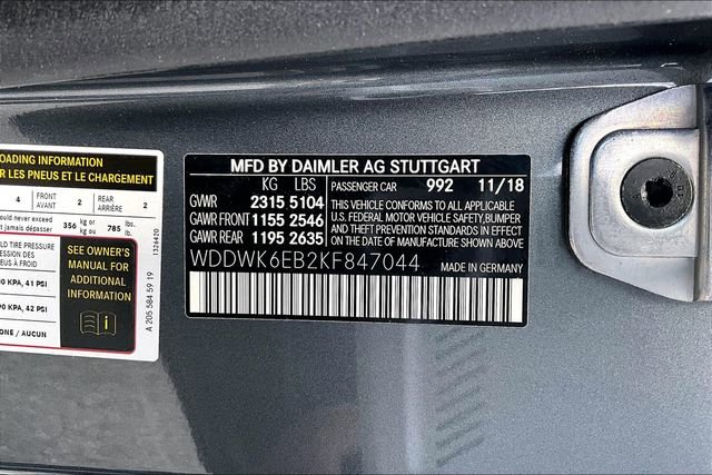 Certified 2019 Mercedes-Benz C 43 AMG 4MATIC Cabriolet image 6