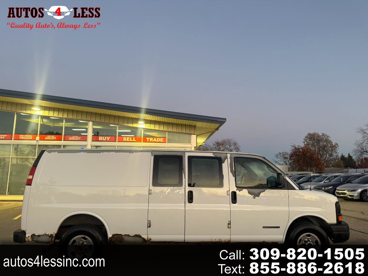 Used 2004 GMC Savana 3500 Extended