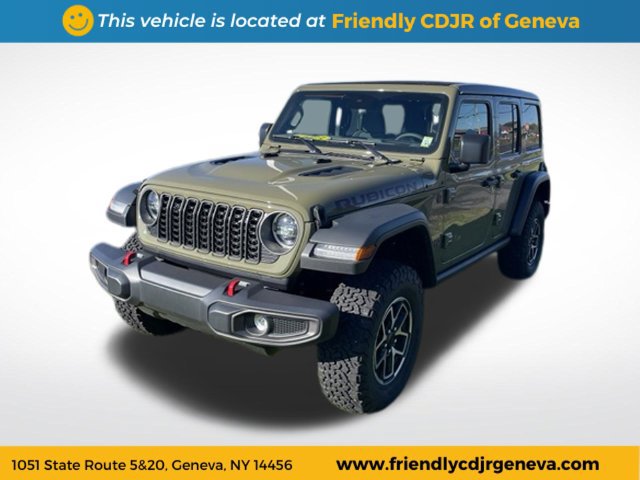 Used 2025 Jeep Wrangler Unlimited Rubicon w/ Convenience Group AWD/4WD 360° Tour