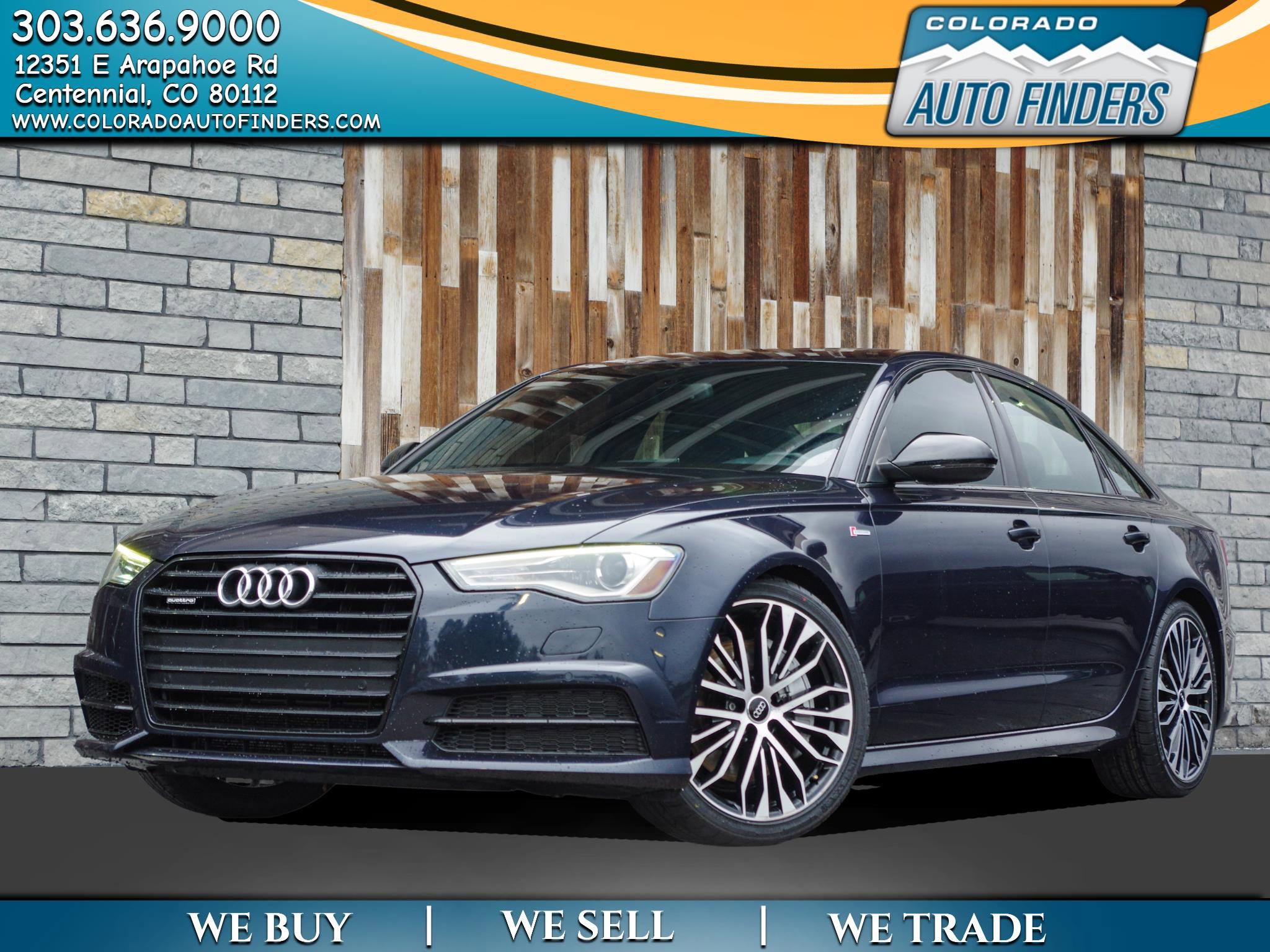 Used 2018 Audi A6 3.0T Sport w/ 20" Black Optic Wheel Package
