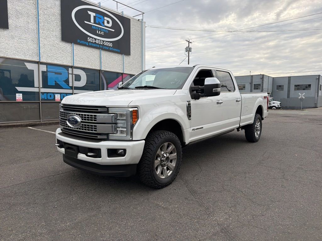 Used 2017 Ford F350 Platinum w/ Platinum Ultimate Package