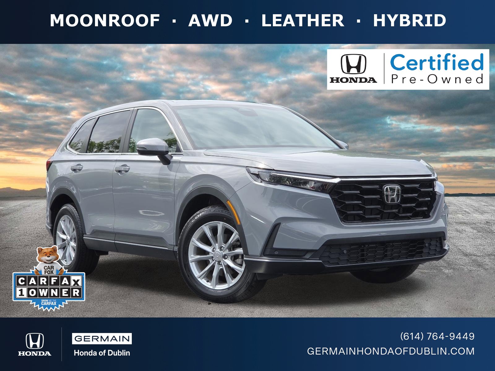 Certified 2024 Honda CR-V EX-L image 1