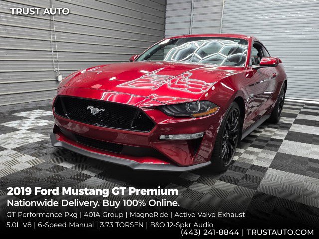 Used 2019 Ford Mustang GT Premium w/ GT Performance Package RWD image 1