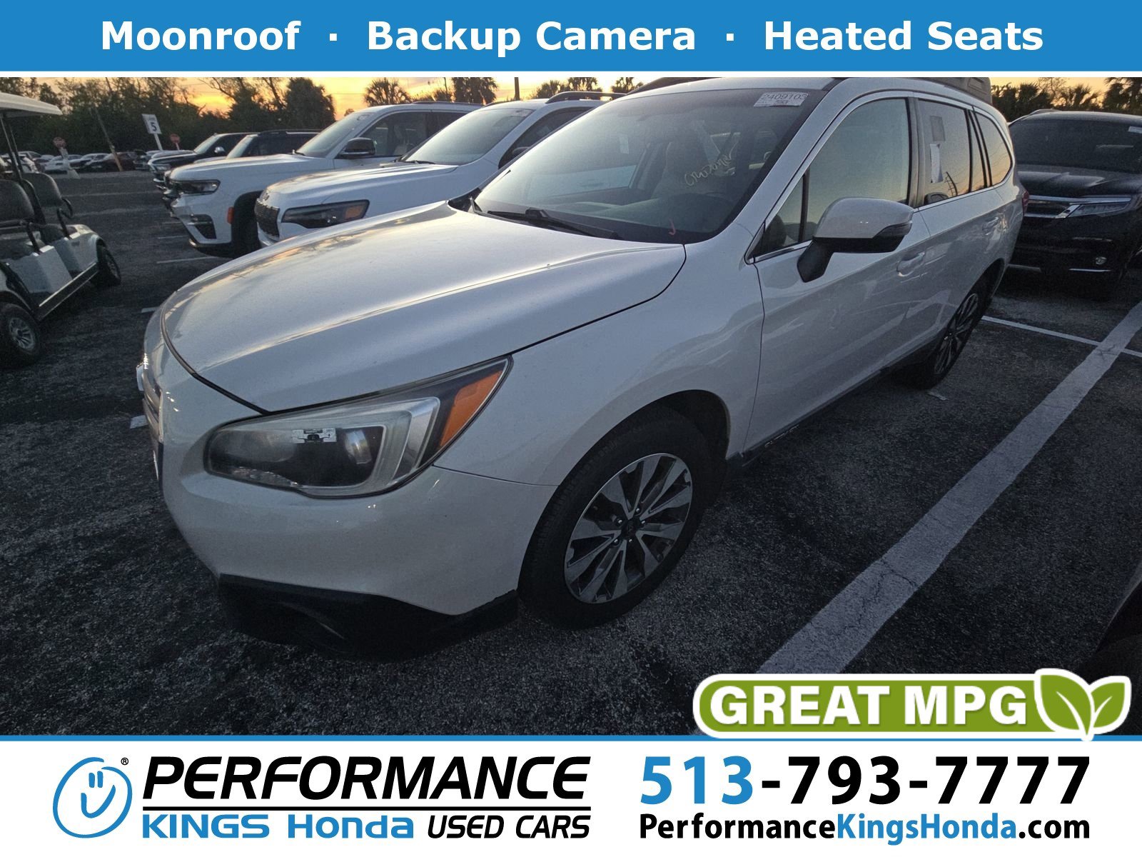 Used 2017 Subaru Outback 2.5i Limited