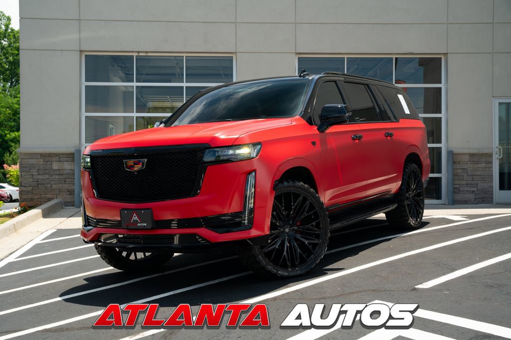Used 2021 Cadillac Escalade ESV Sport AWD/4WD video 1