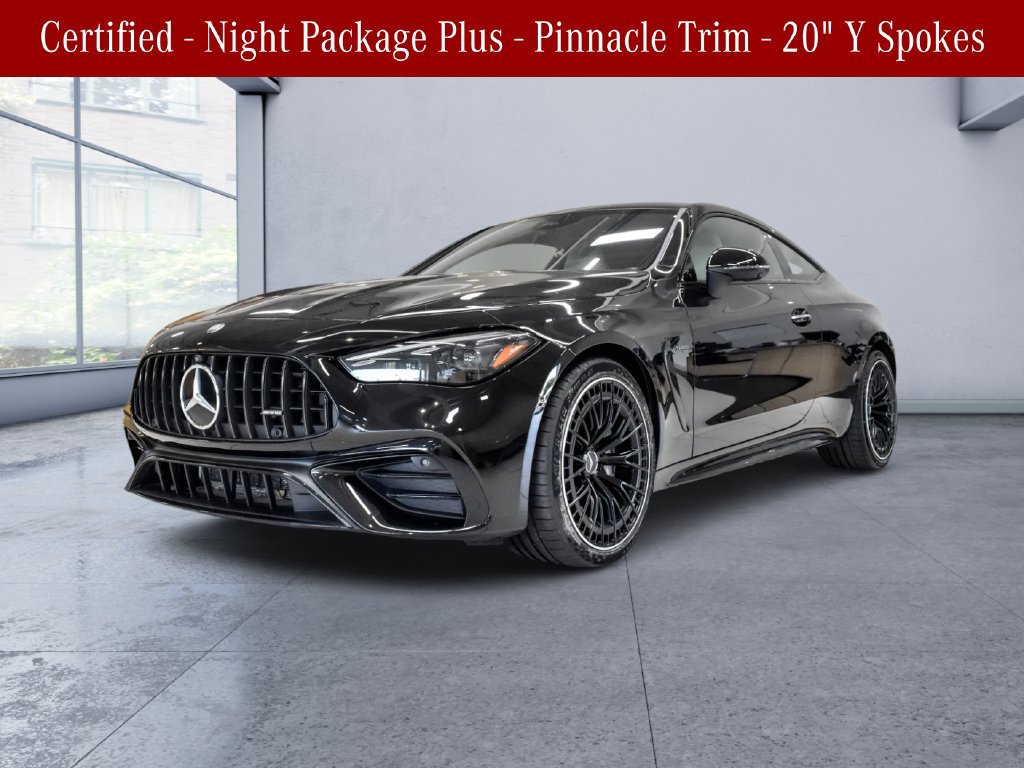 Certified 2025 Mercedes-Benz CLE 53 AMG 4MATIC Coupe