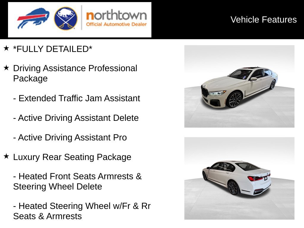 Used 2020 BMW M760i xDrive w/ Luxury Rear Seating Package AWD/4WD image 4