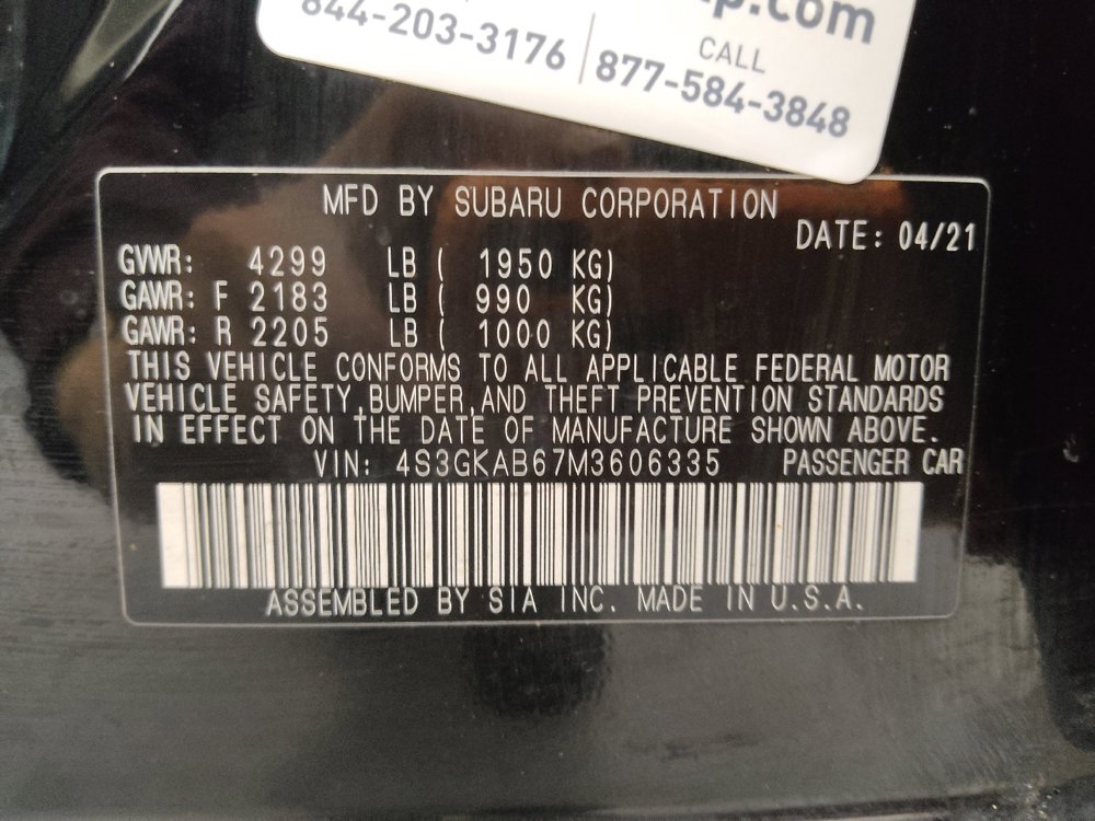Used 2021 Subaru Impreza 2.0i AWD/4WD image 33