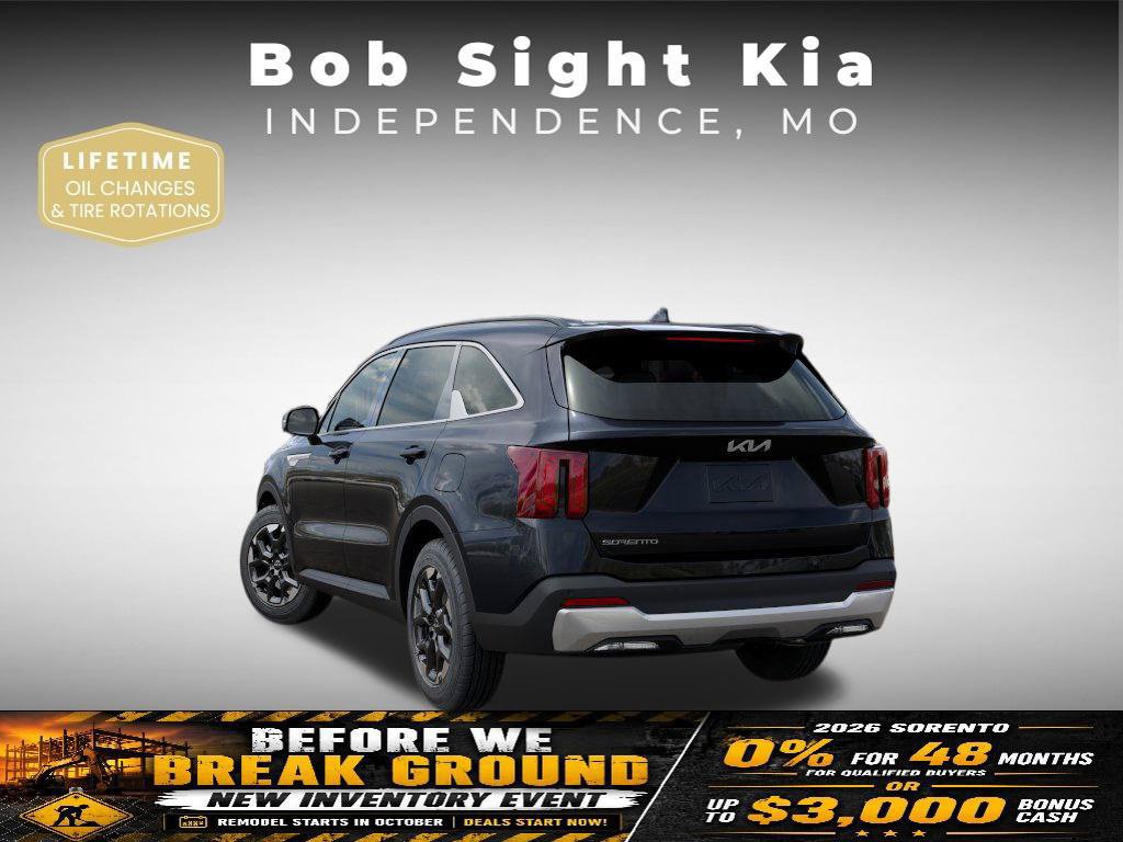 New 2026 Kia Sorento S w/ S Panoramic Sunroof Package FWD image 4