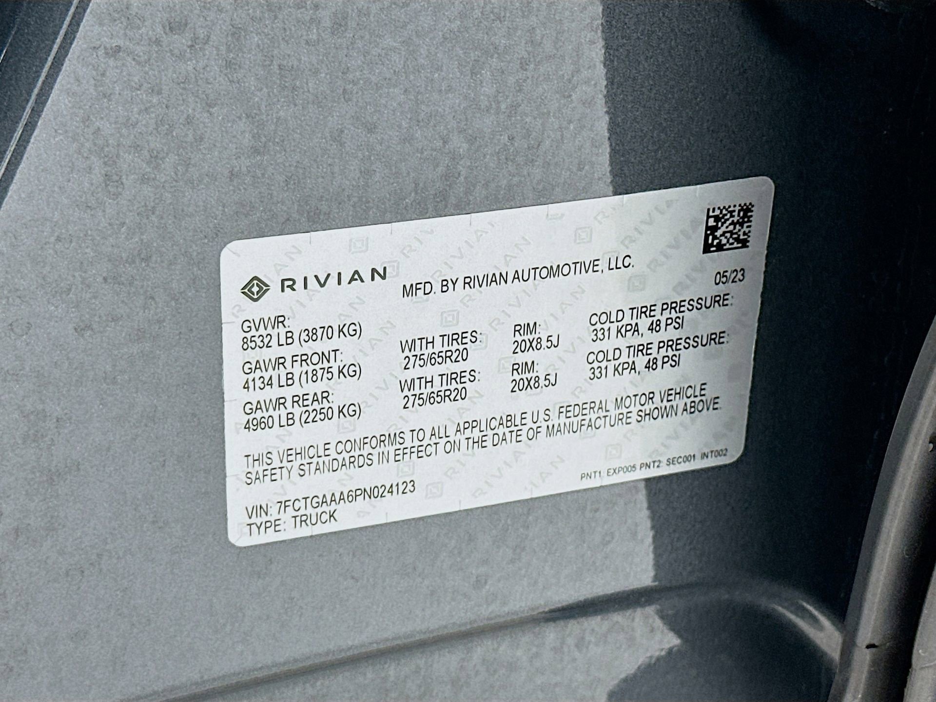 Used 2023 Rivian R1T Adventure AWD/4WD image 35