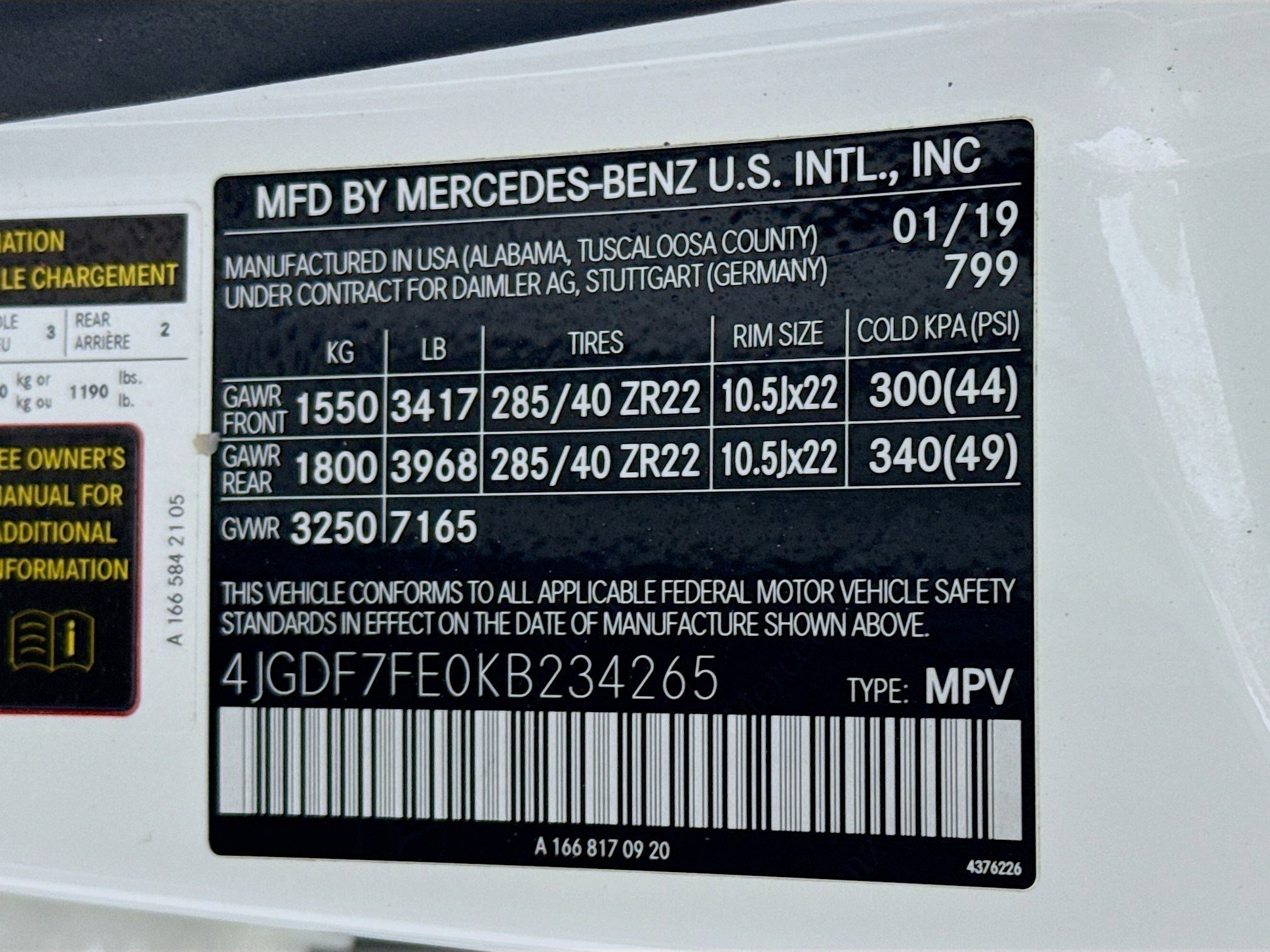 Used 2019 Mercedes-Benz GLS 63 AMG 4MATIC image 40