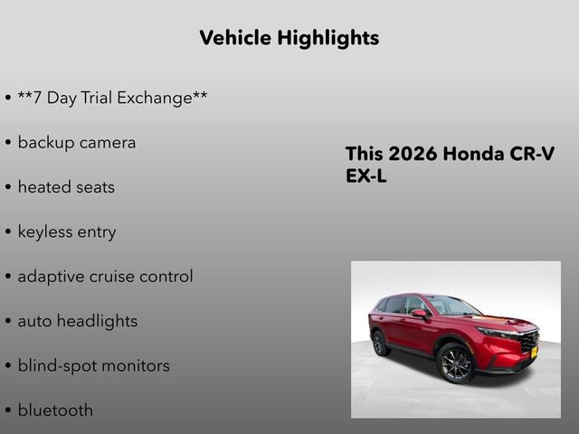 New 2026 Honda CR-V EX-L image 5