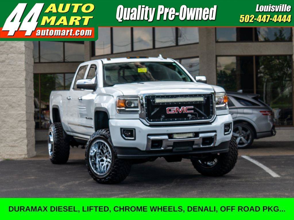 Used 2015 GMC Sierra 2500 Denali w/ Duramax Plus Package AWD/4WD image 1