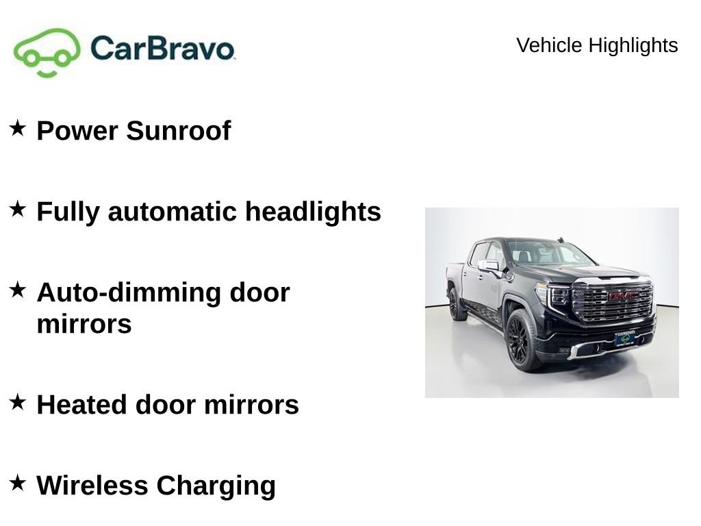 Certified 2022 GMC Sierra 1500 Denali w/ Denali Reserve Package AWD/4WD image 9
