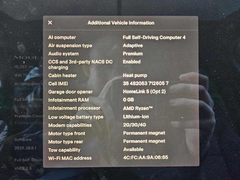 Used 2023 Tesla Model X AWD/4WD image 3