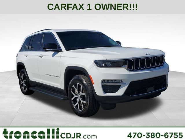 Certified 2025 Jeep Grand Cherokee Limited w/ Luxury Tech Group II RWD image 1