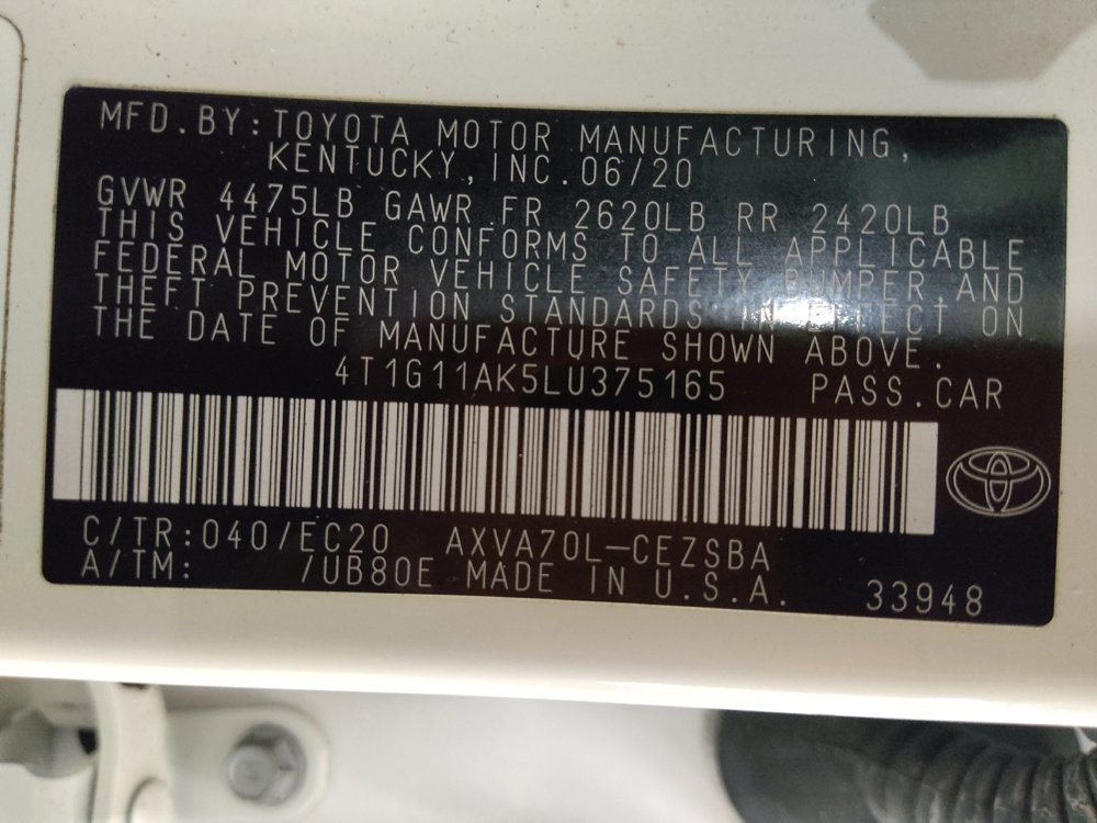 Used 2020 Toyota Camry SE image 33