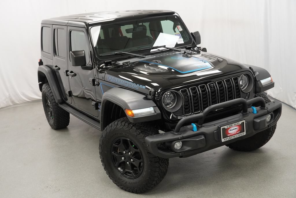 Certified 2023 Jeep Wrangler Unlimited Rubicon 4xe AWD/4WD image 9