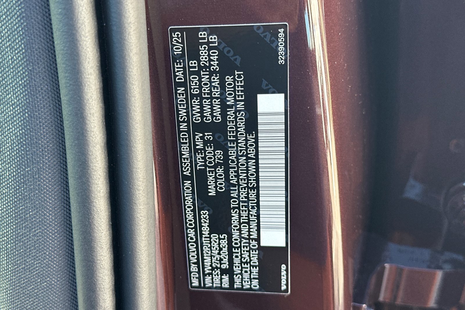 New 2026 Volvo XC90 B5 Core image 24