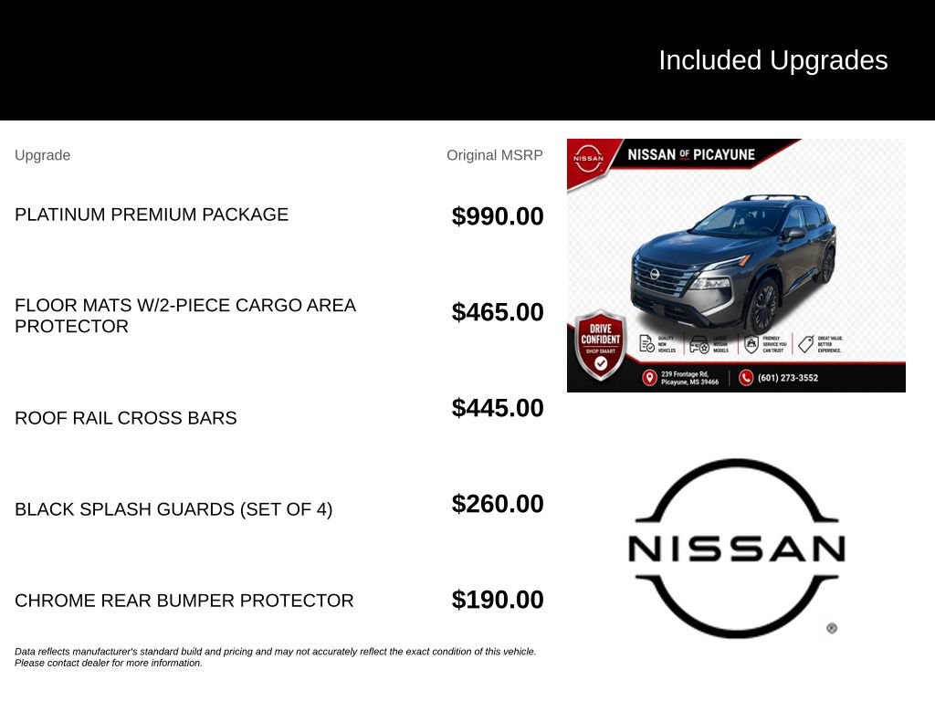 New 2026 Nissan Rogue Platinum w/ Platinum Premium Package AWD/4WD image 9