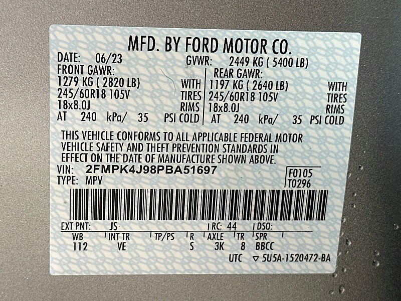 Used 2023 Ford Edge SEL w/ Convenience Package AWD/4WD image 33