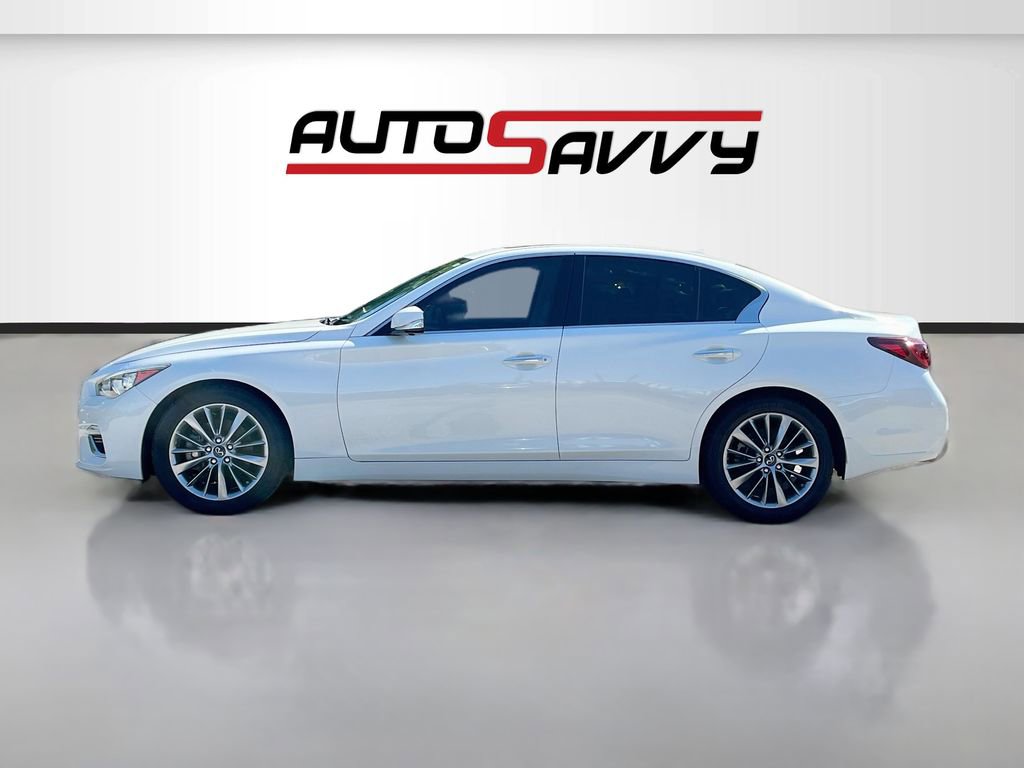 Used 2022 INFINITI Q50 Luxe w/ Cargo Package RWD image 4