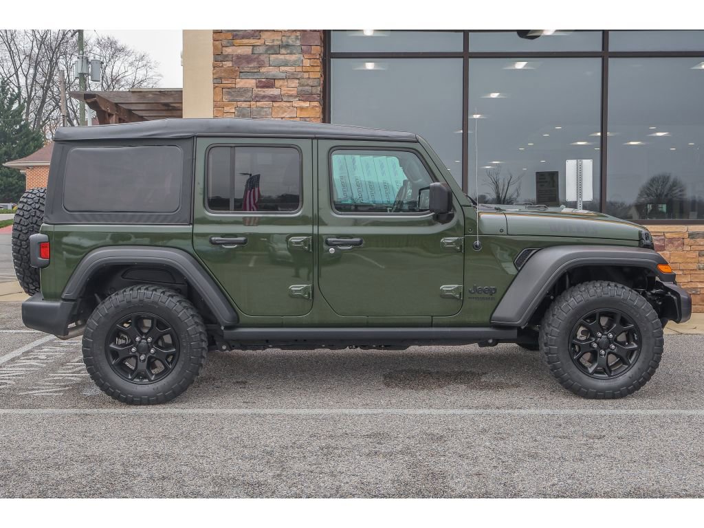 Used 2021 Jeep Wrangler Unlimited Sport image 2