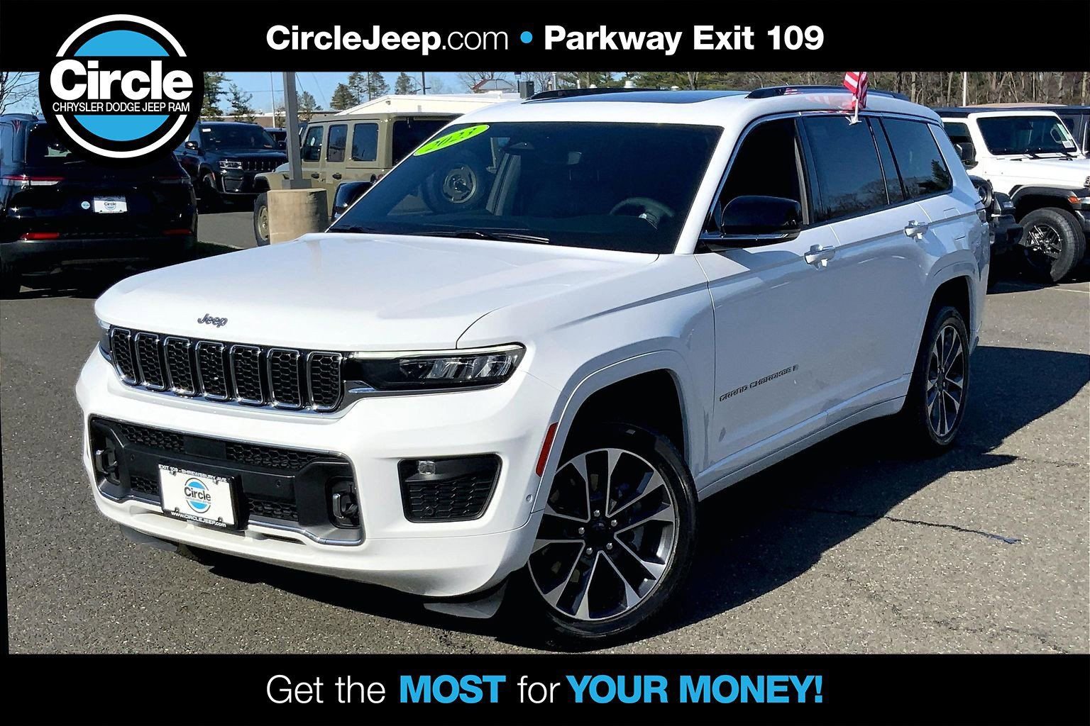 Certified 2023 Jeep Grand Cherokee L Overland AWD/4WD image 1