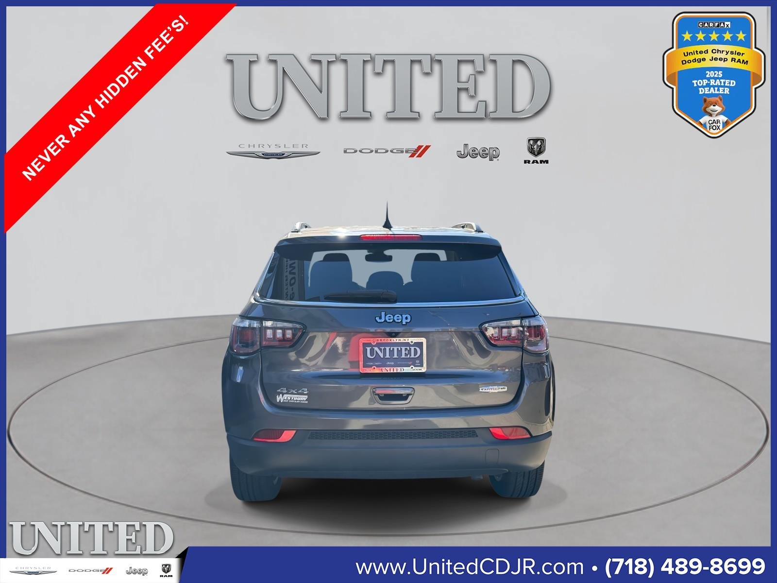 Certified 2022 Jeep Compass Latitude AWD/4WD image 4