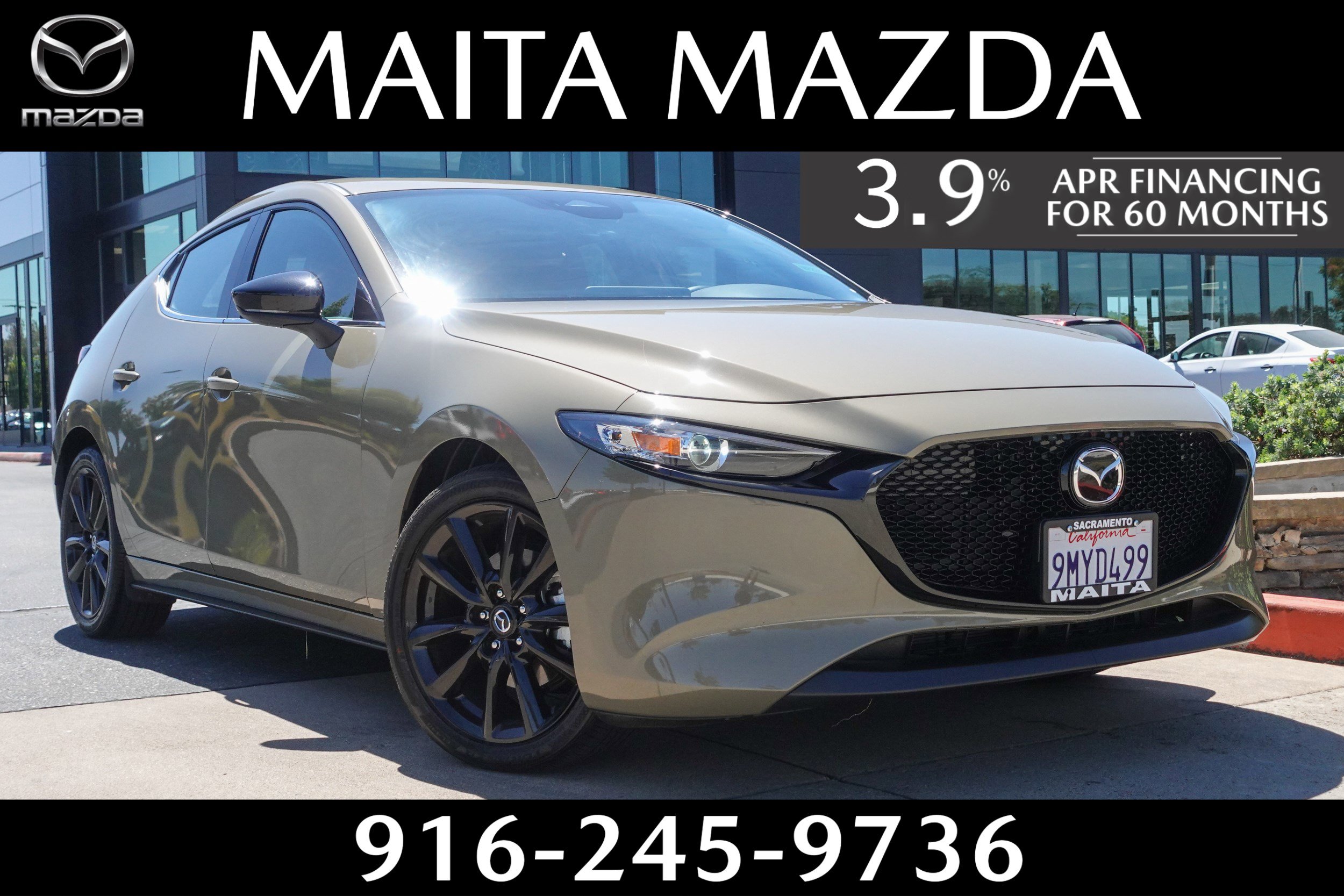 Certified 2025 MAZDA MAZDA3 Carbon