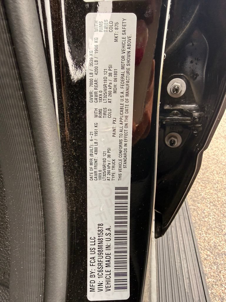 Used 2021 RAM 1500 TRX w/ TRX Level 1 Equipment Group AWD/4WD image 27