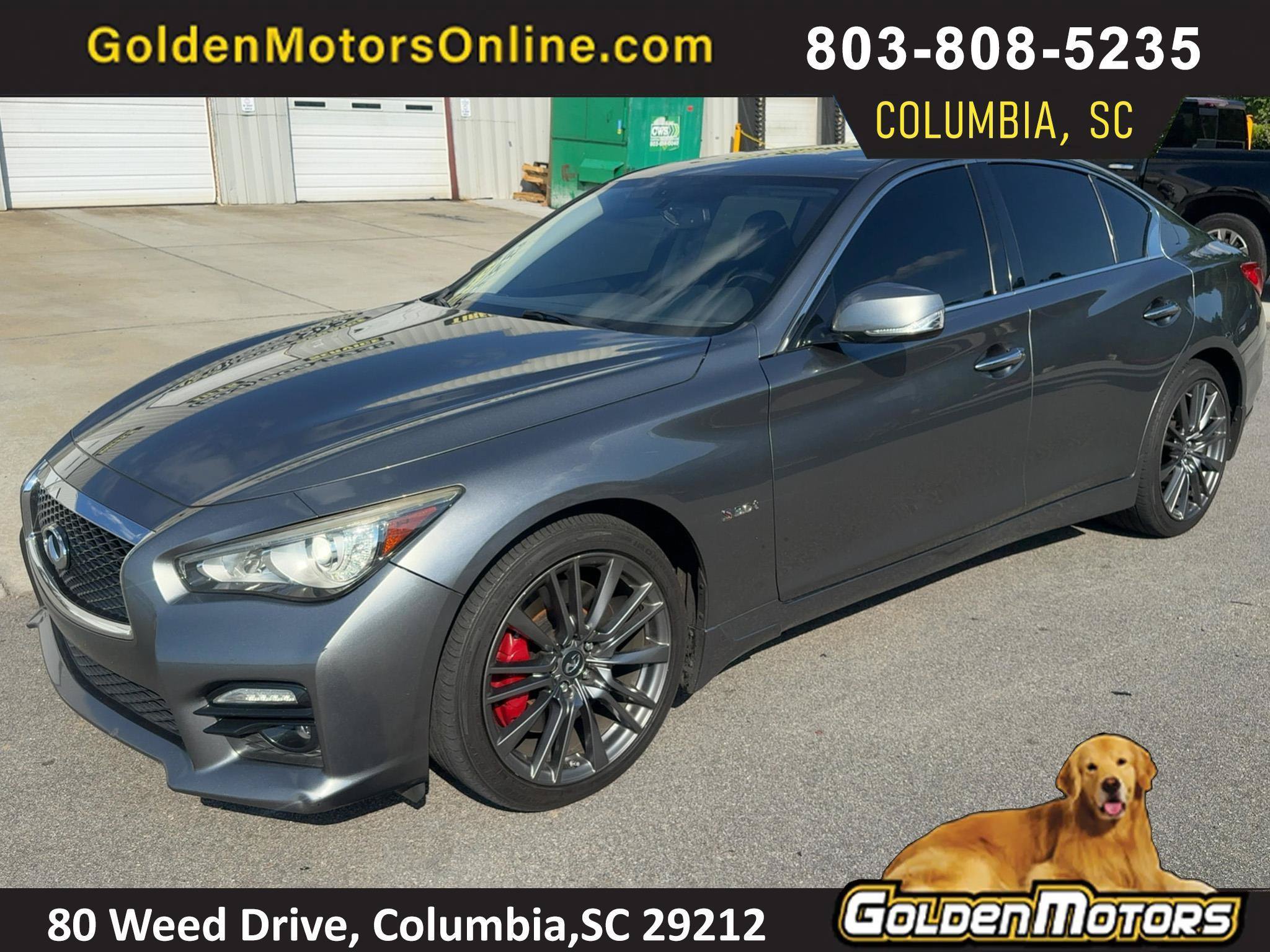 Used 2017 INFINITI Q50 Red Sport 400
