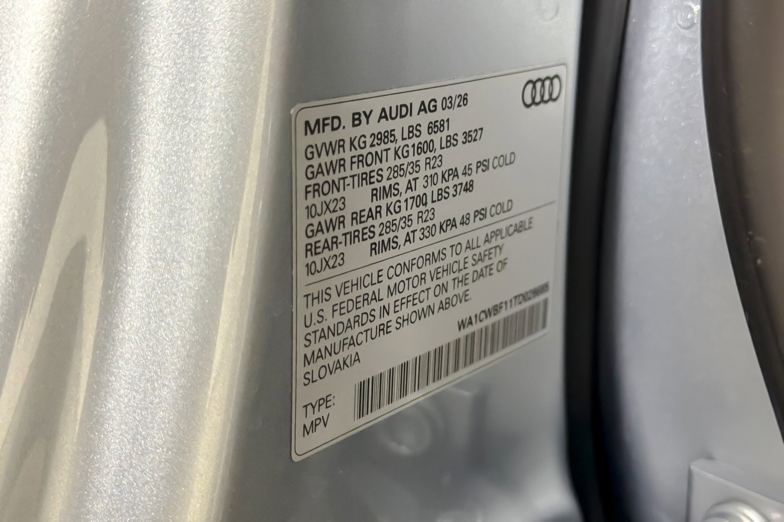 New 2026 Audi SQ8 Prestige AWD/4WD image 27
