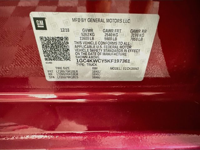 Used 2019 Chevrolet Silverado 3500 LT w/ LT Convenience Package AWD/4WD image 32