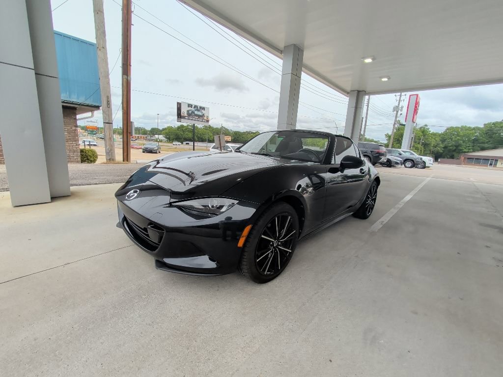 Used 2024 MAZDA MX-5 Miata RF Grand Touring w/ Weather Package RWD image 1