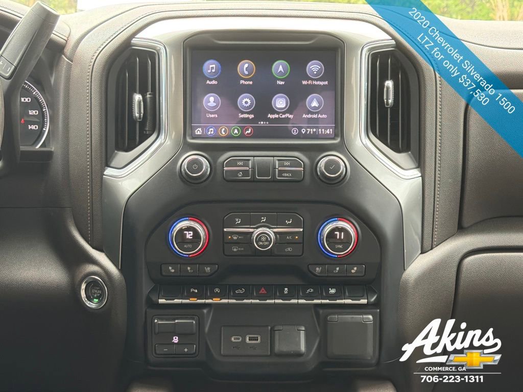 Certified 2020 Chevrolet Silverado 1500 LTZ w/ LTZ Plus Package image 21