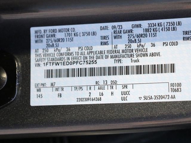 Used 2023 Ford F150 XLT w/ Equipment Group 302A High image 31