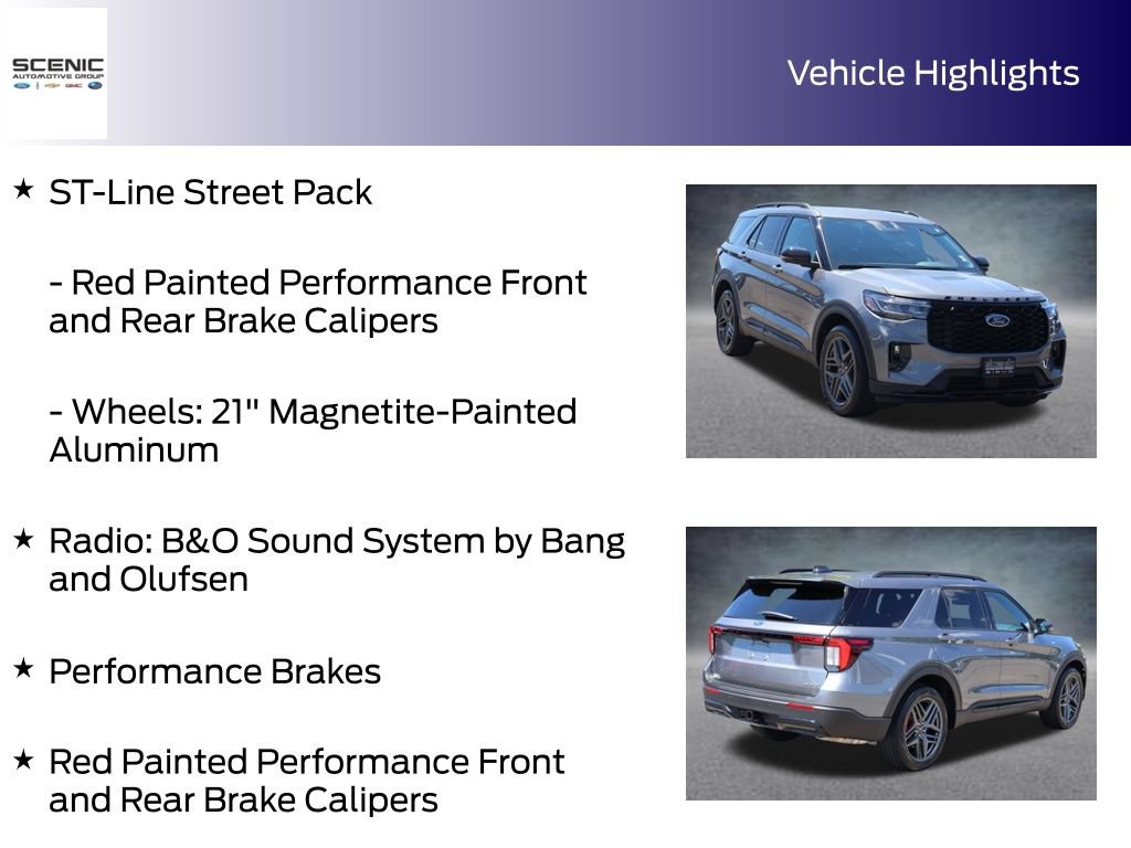 Used 2026 Ford Explorer ST-Line w/ ST-Line Street Pack AWD/4WD image 10