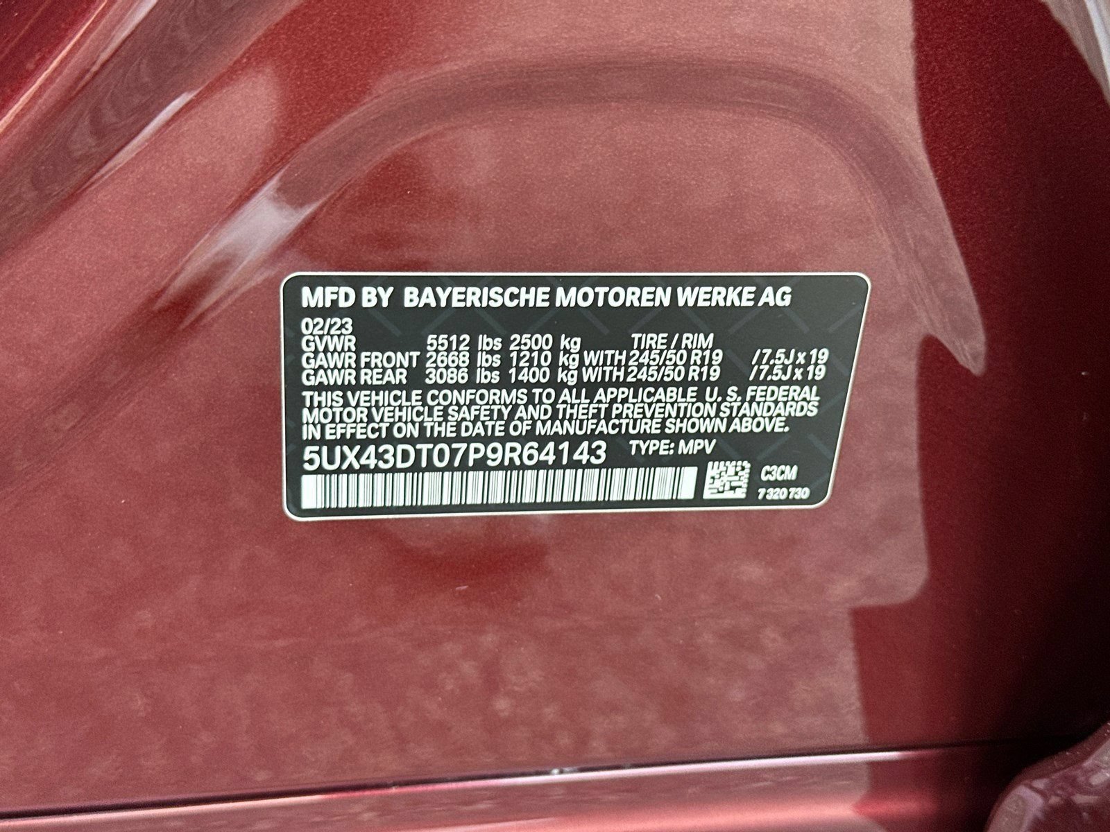 Used 2023 BMW X4 M40i w/ Premium Package AWD/4WD image 37