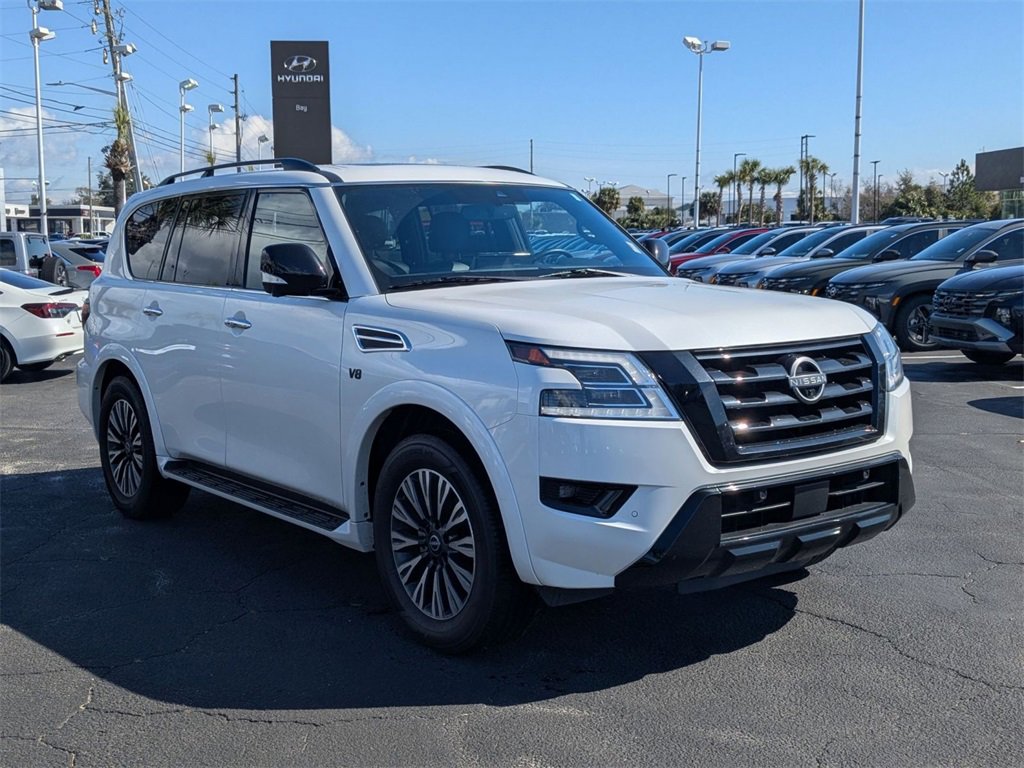 Used 2022 Nissan Armada SL w/ Midnight Edition Package image 3