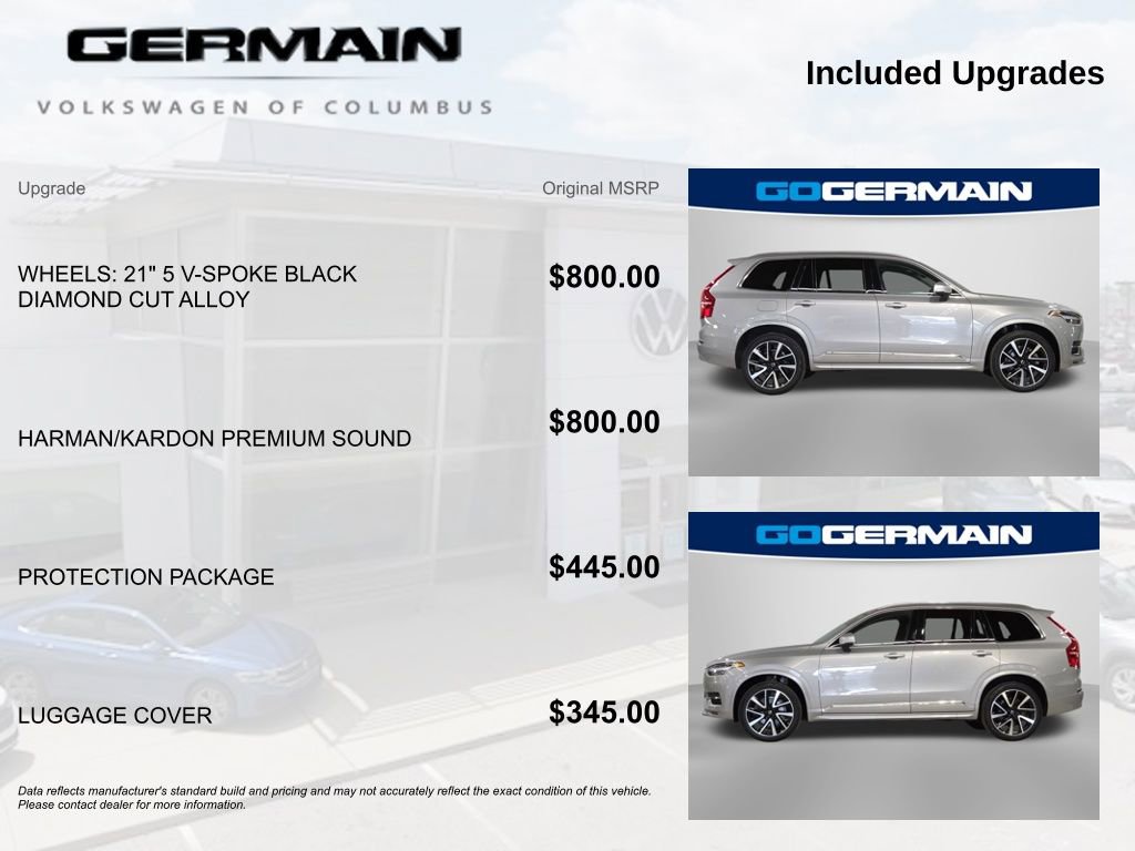 Used 2023 Volvo XC90 B6 Plus w/ Protection Package AWD/4WD image 9