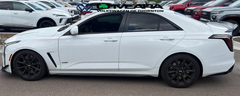 Used 2022 Cadillac CT4 V Blackwing w/ Carbon Fiber 1 Package RWD image 5