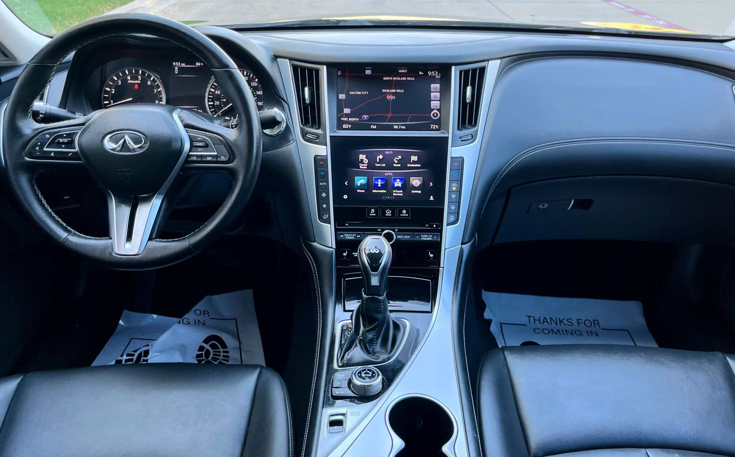 Used 2019 INFINITI Q50 Luxe w/ Essential Package (3.0T Luxe) RWD image 24