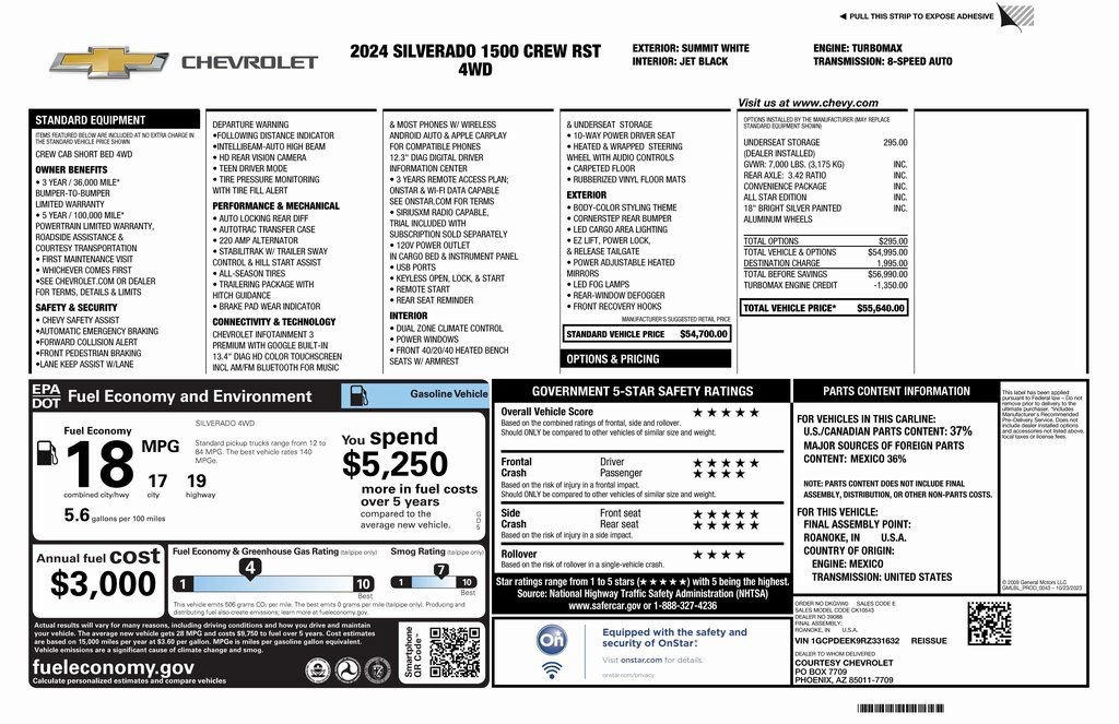 Used 2024 Chevrolet Silverado 1500 RST image 5