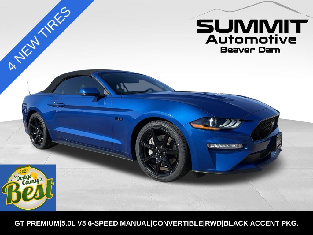 Used 2018 Ford Mustang GT Premium w/ Black Accent Package