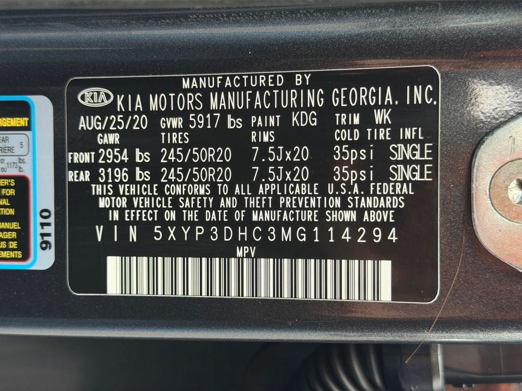 Used 2021 Kia Telluride EX w/ EX Premium Package AWD/4WD image 36
