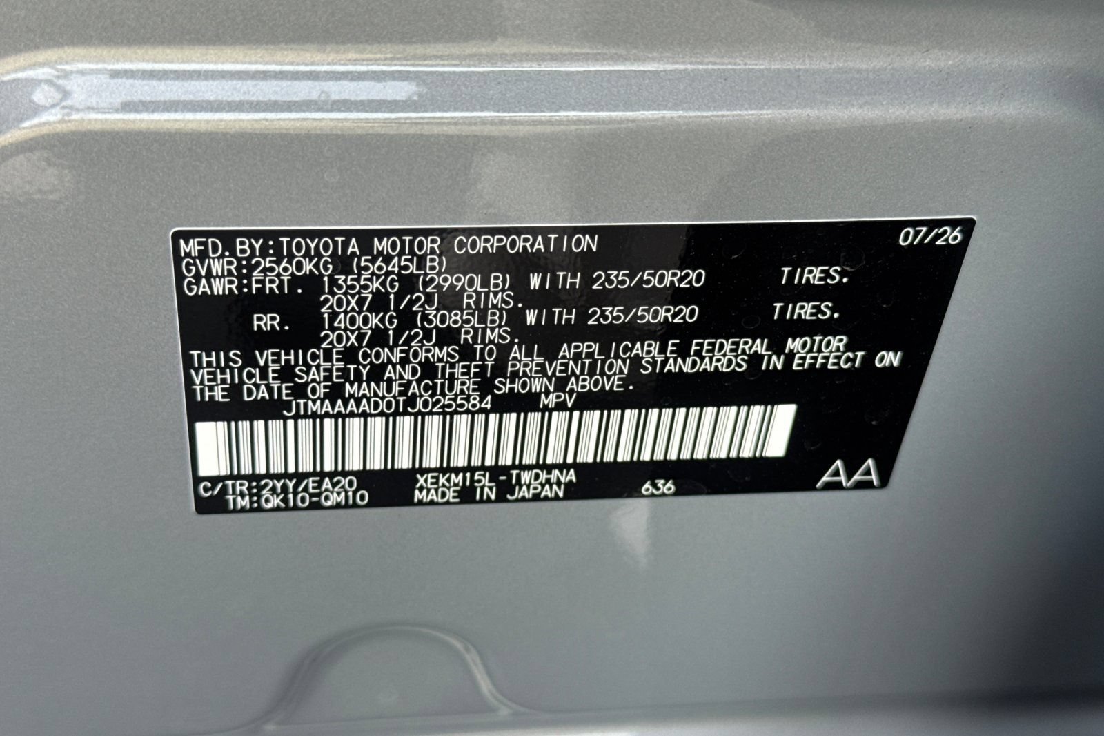 New 2026 Toyota C-HR AWD/4WD image 33