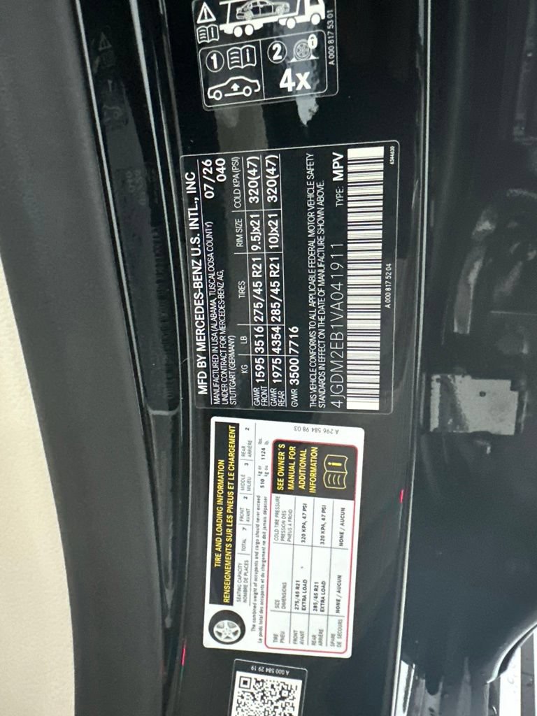 New 2027 Mercedes-Benz EQS 400 4MATIC SUV image 29